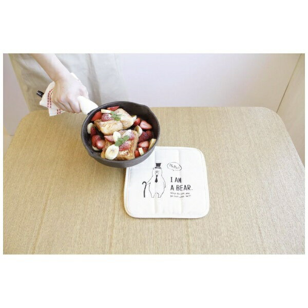 ニコット キャンバスなべ敷き ベア(1枚)