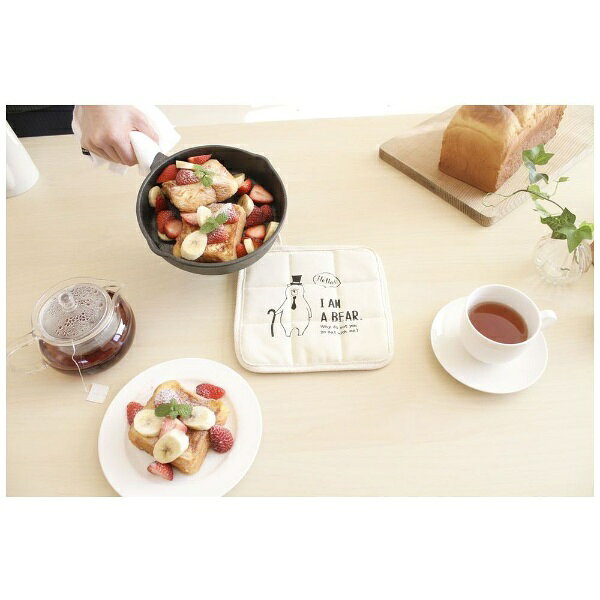 ニコット キャンバスなべ敷き ベア(1枚)