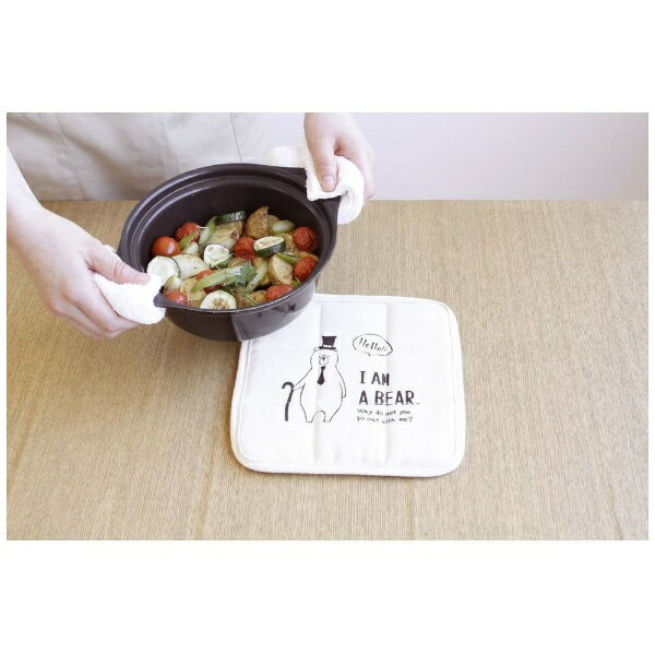 ニコット キャンバスなべ敷き ベア(1枚)