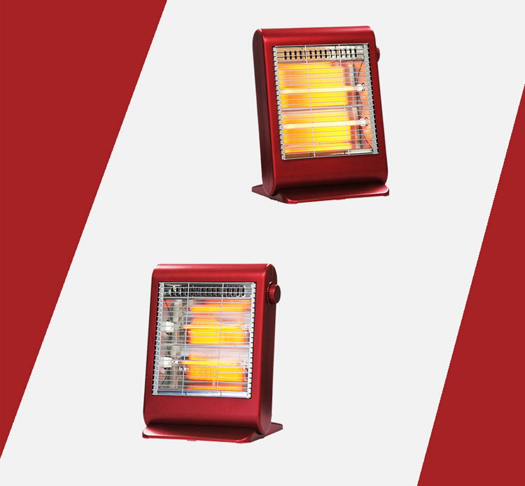 クオーツヒーター 600W SKJ-WM60XRE 赤(1台)