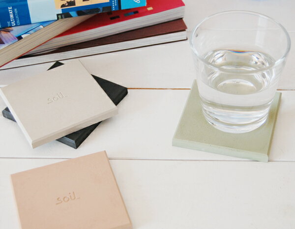 ソイル コースター ラージ スクエア アソート D206AS(1セット)