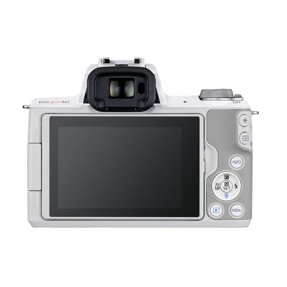 楽天市場】キヤノン キヤノン EOS Kiss M2 ホワイト ダブルズーム