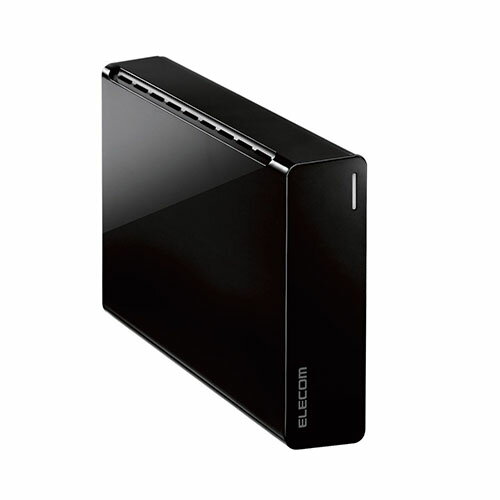 エレコム ハードディスク 外付け USB3.2 4TB 3.5インチ テレビ録画に ELD-FTV040UBK(1個)