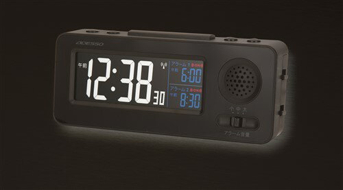 ADESSO(アデッソ) 振動式目覚まし電波時計 MY-96(1コ入)