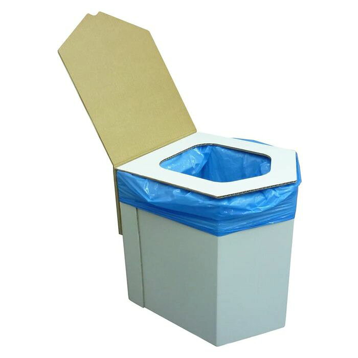 ラビン エコ洋式簡易トイレセット(非常用トイレ付)(１セット)