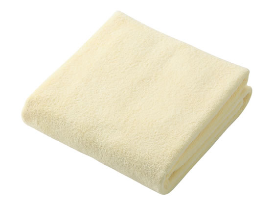 カラリ マイクロファイバー フェイスタオル イエロー(1枚入)