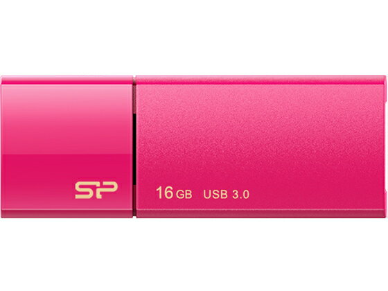 シリコンパワー USB3.0 フラッシュメモリ 16GB Blaze H05 ピンク(1コ入)