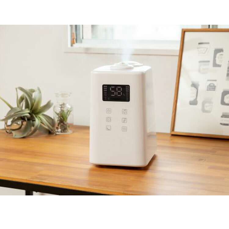 ハイブリッド式加湿器　ASH-6012／W 楽天市場】アルファックス・コイズミ アルコレ ハイブリッド式加湿器