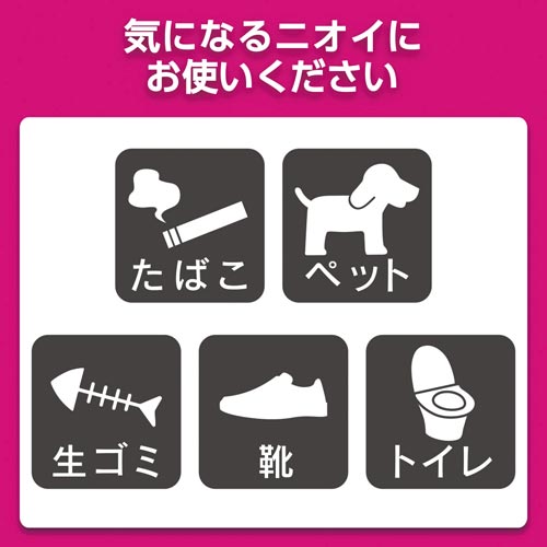 消臭力クリアビーズ イオン消臭プラス 本体 無香料
