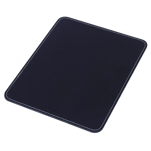 Digio2 PUレザーマウスパット 914 ブラック MUP-914BK(1枚入)