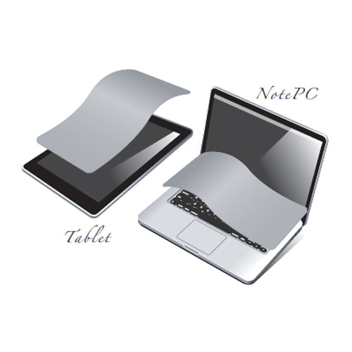 Digio2 マウスパッド ノートブックパッドタイプ ブラック MUP-910BK(1枚入)