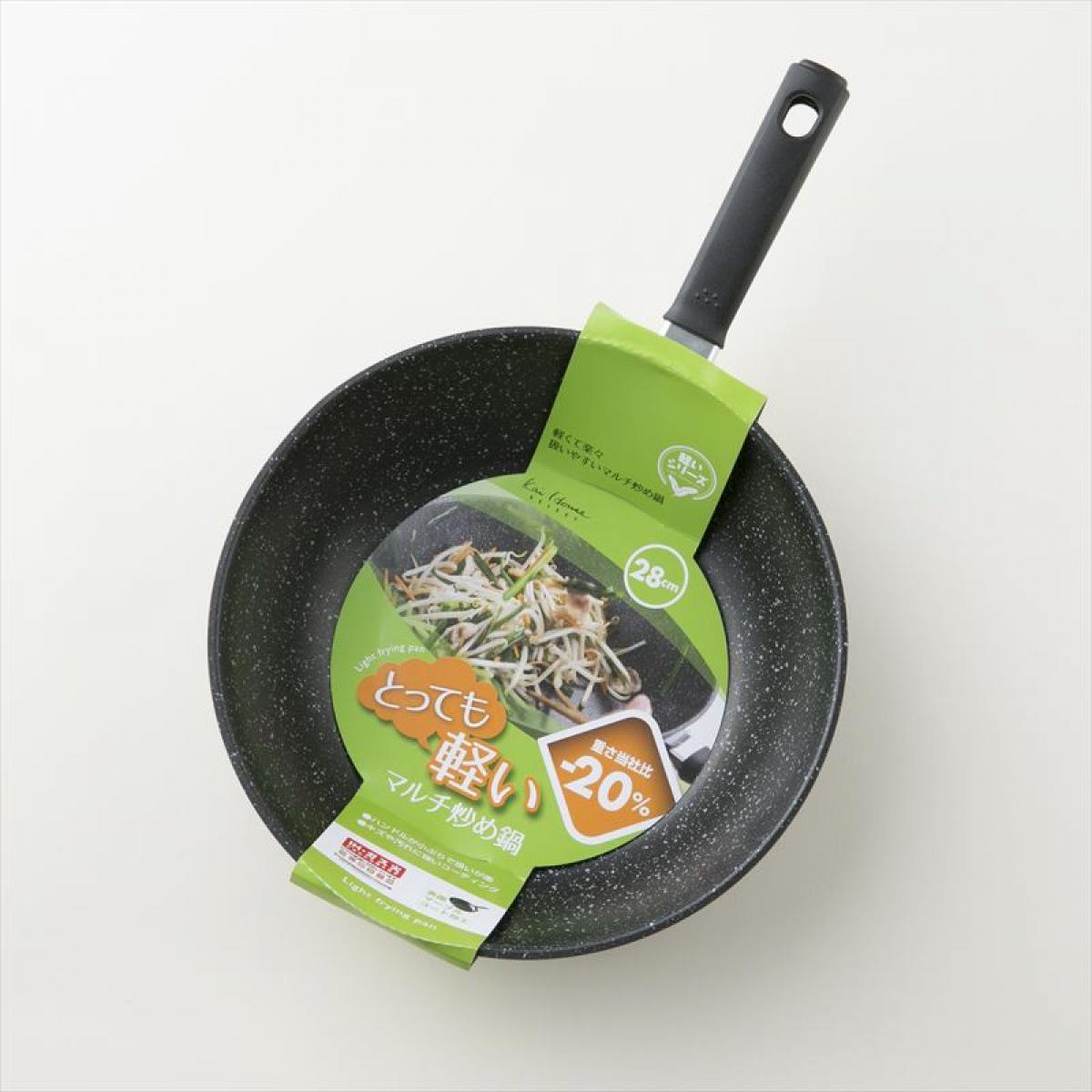 貝印 IH対応 軽量・高熱効率マルチ炒め鍋 28cm DW5634(1コ入)