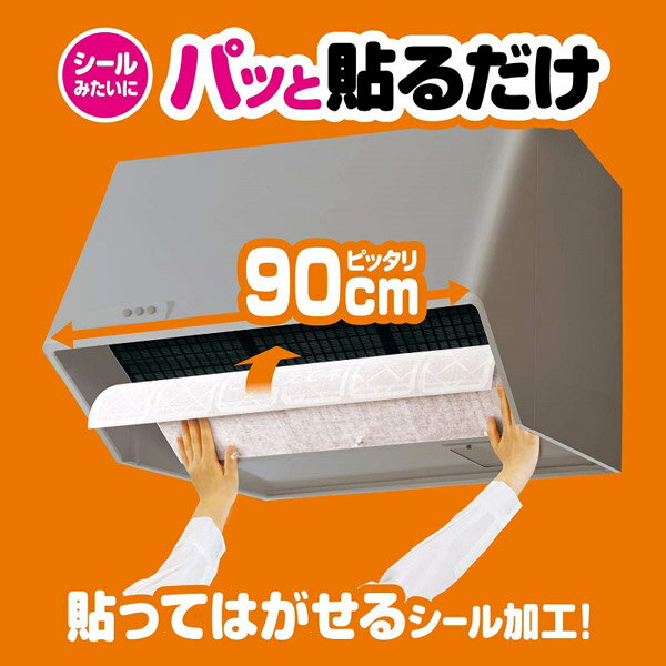 フィルたん パッと貼るだけスーパー 深型用フィルター 90cm 2枚
