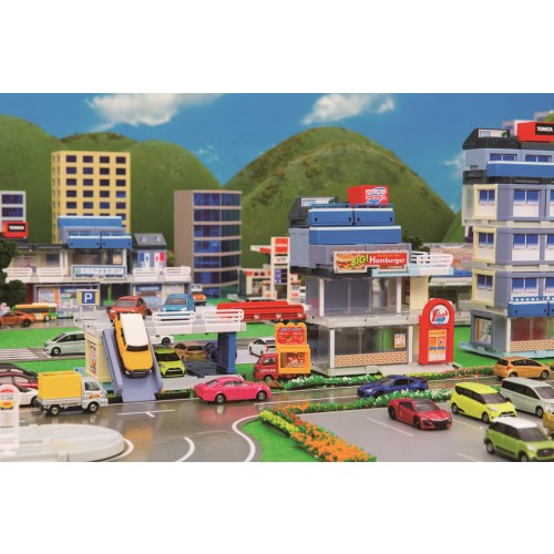 楽天市場】タカラトミー トミカ トミカタウンビルドシティ 街を