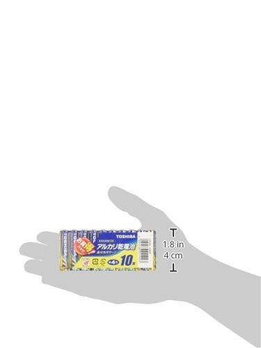 東芝 アルカリ単四形電池 10本パック LR03L10MP(1コ入)