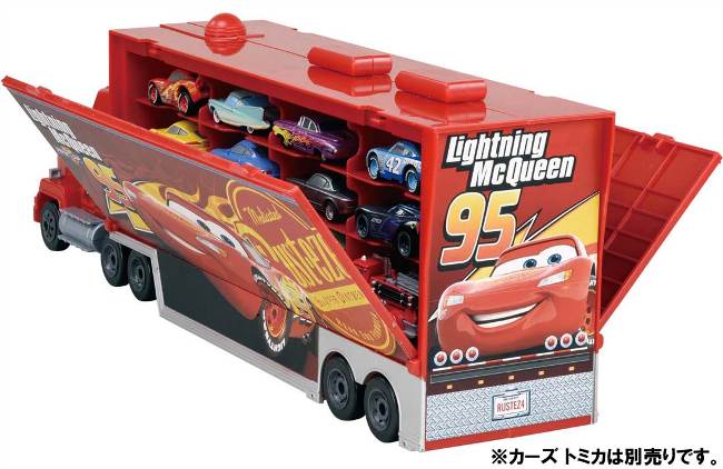 楽天市場】タカラトミー ディズニー カーズ トミカ たくさんのせよう