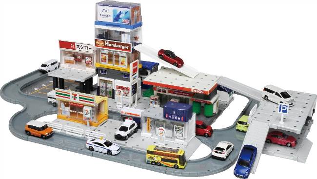 楽天市場】タカラトミー トミカ トミカタウン ビルドシティ ガソリン
