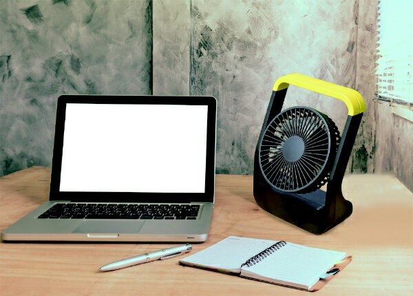 TOPLAND どこでもFAN SF-DF35 BK