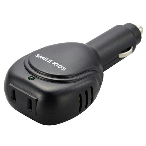 スマイルキッズ シガーライター用コンセント ブラック ASR-10BK(1コ入)