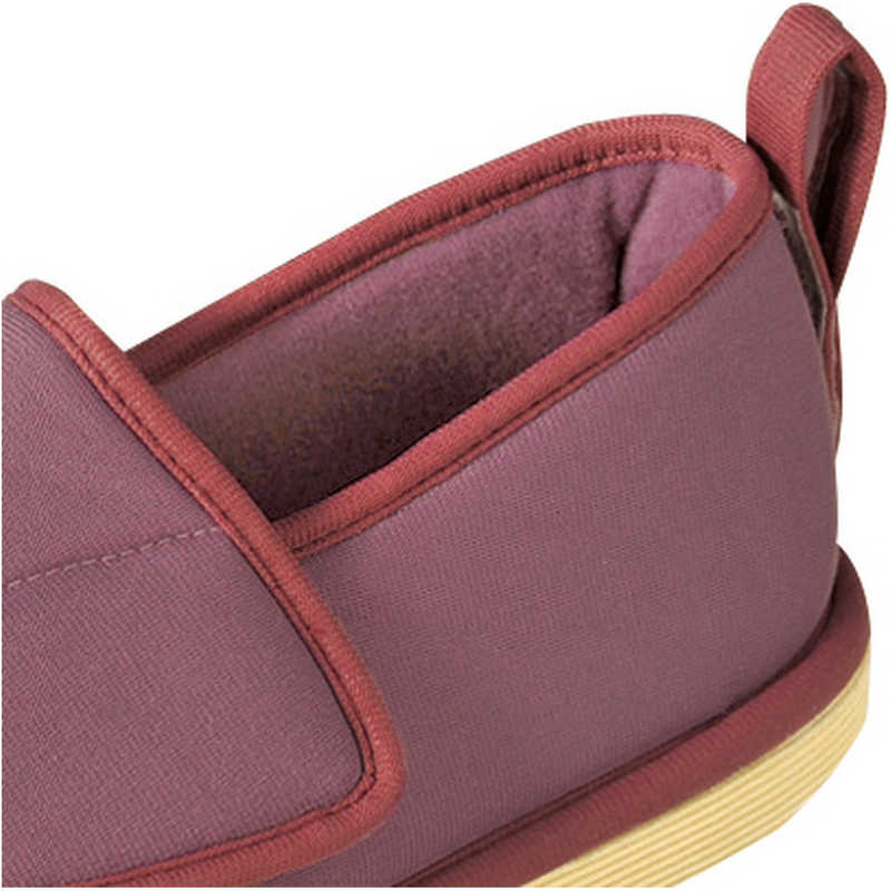 タケトラ 転倒予防シューズ つま先なし あずき Mサイズ(1足)