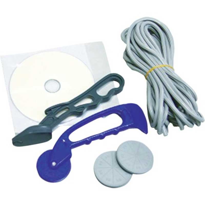 網戸張替用品 5点セット(ゴムの色：グレー)(1セット)