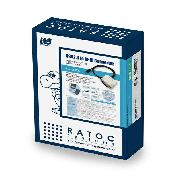 楽天市場】ラトックシステム USB2.0 to GPIB コンバータ REX-USB220(1