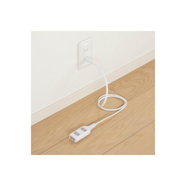 テーブルタップ 3個口5m ホワイト HSL305WH(1コ入)