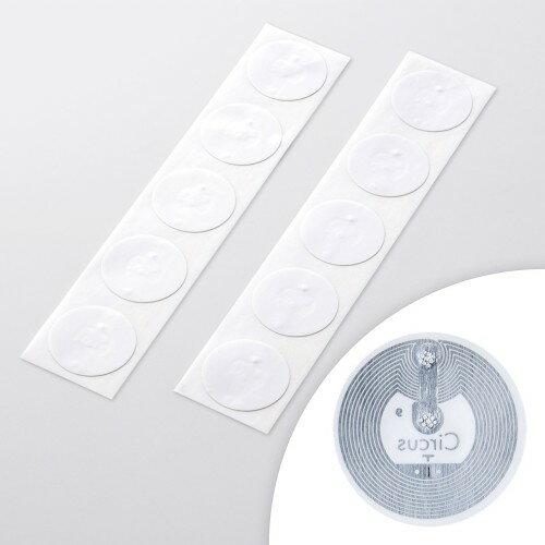 NFCタグ 白 MM-NFCT(1セット)