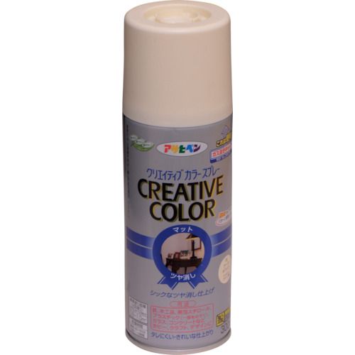 アサヒペン クリエイティブカラースプレー 20 アースホワイト(300ml)