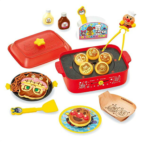 たこやきノリノリ♪パーティーしちゃお！おしゃべりホットプレート(1セット)