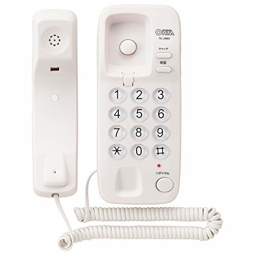 OHM 電話機 シンプルホン TEL-2990S