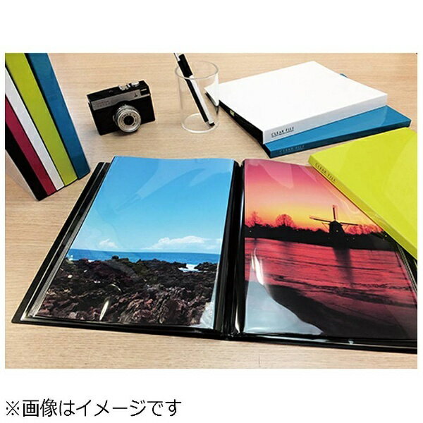 セキセイ クリヤーファイル (高透明) KP-2512-60 ブラック(1コ入)