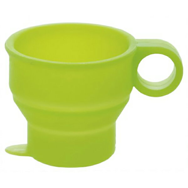 シリコン製携帯ミニコップ ケース付 KSL1 グリーン(1セット)