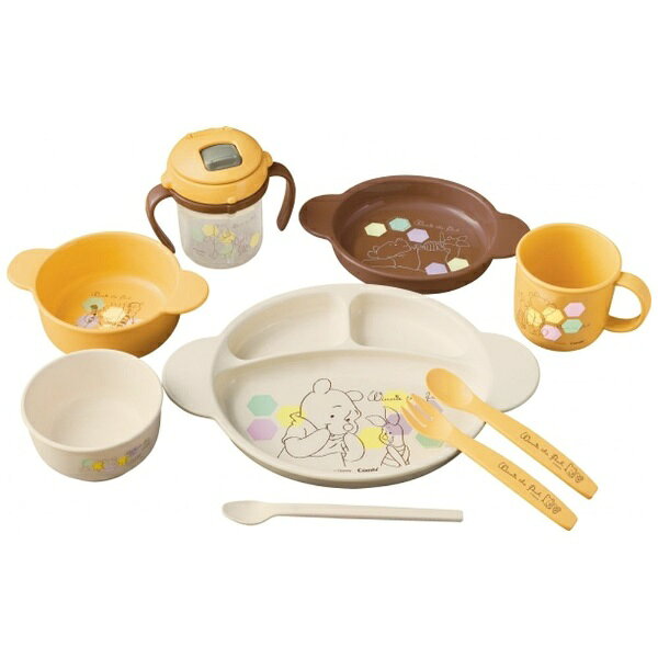 コンビ くまのプーさん ベビー食器セット