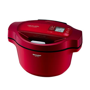 楽天市場】シャープ シャープ 電気無水鍋 HEALSIO レッド系 KN-HT99A-R