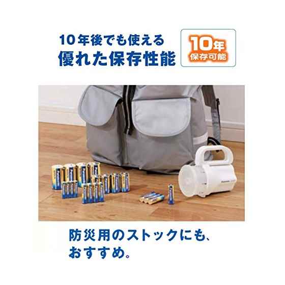 パナソニック アルカリ乾電池 エボルタ 単1形 LR20EJ／6SW(6本入)