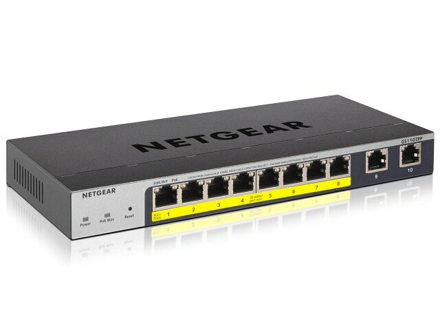 楽天市場】NETGEAR スイッチングハブ GS110TPP-100AJS | 価格比較