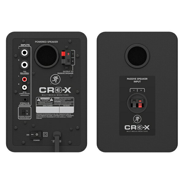 MACKIE CR3-X マルチメディアモニタースピーカー 672757bb96efd1e56714e3cd1c5e2c