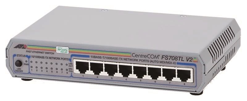 楽天市場】アライドテレシス Allied Telesis CENTRECOM FS708XL (ROHS