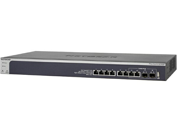 楽天市場】NETGEAR 10G 8ポートアンマネージプラス・スイッチ XS708E