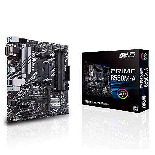 ASUS マザーボード PRIME B550M-A