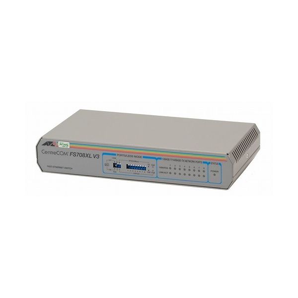 楽天市場】アライドテレシス Allied Telesis CENTRECOM FS708XL (ROHS