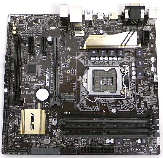 ASUS マザーボード  H170M-PLUS