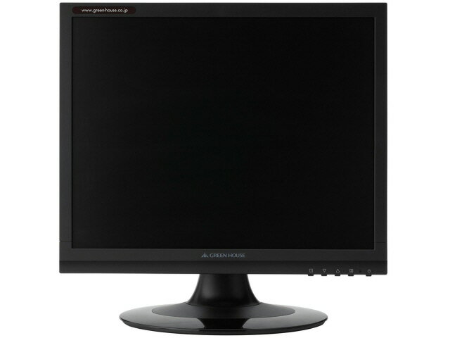 GREEN HOUSE 液晶ディスプレイ GH-LCS17C-BK 17.0インチ