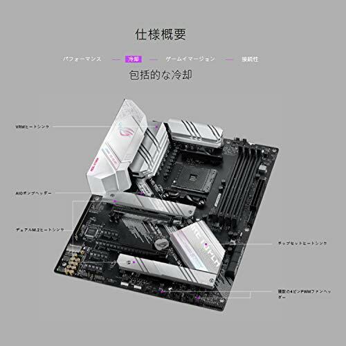 ASUS マザーボード ROG STRIX B550-A GAMING