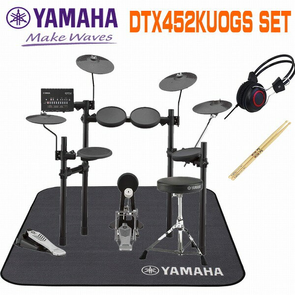 Amazon | YAMAHA 電子ドラム DTX522KFS 3シンバル ドラムマット