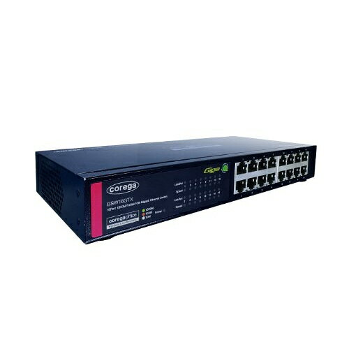 楽天市場】アライドテレシス corega スイッチングハブ CG-SW16GTXFL