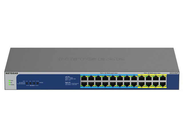 楽天市場】NETGEAR PoE+対応(300W)ギガビット24ポート アンマネージ