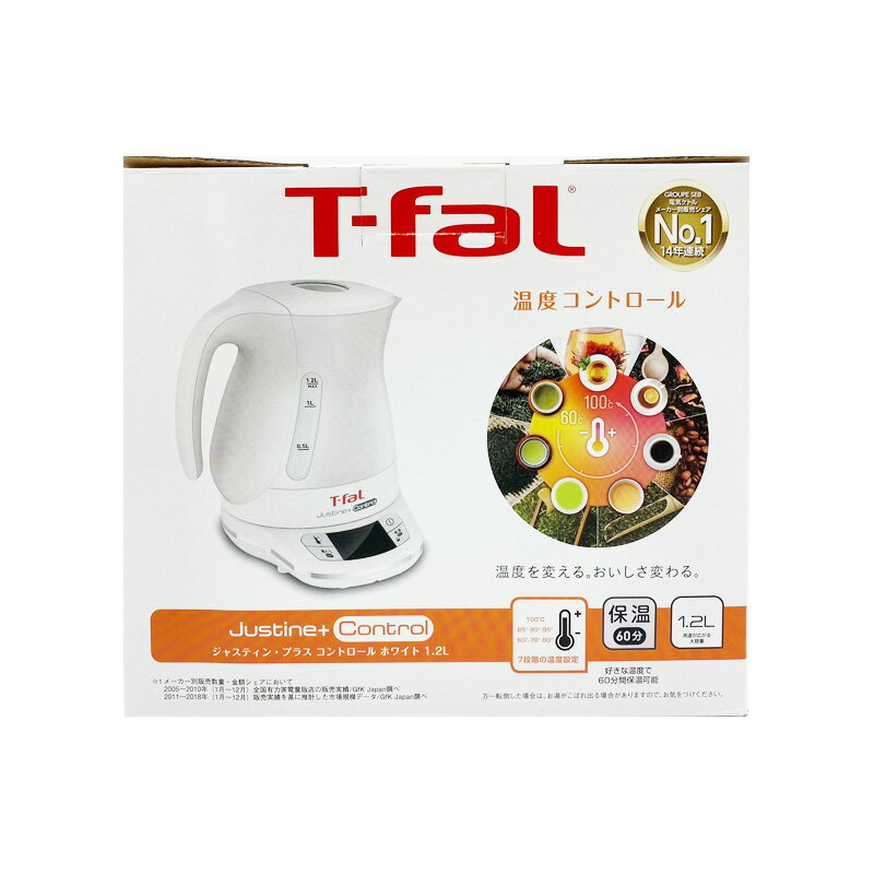 楽天市場】T-FAL 電気ケトル アプレシア コントロール ホワイト