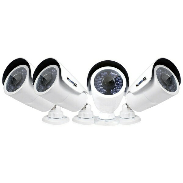 楽天市場】恵安 KGUARD Security 8チャンネルDVR カメラ4台セット